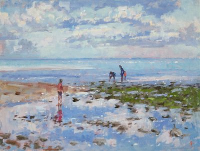 Low Tide Charmouth, 2012 by Christopher Glanville